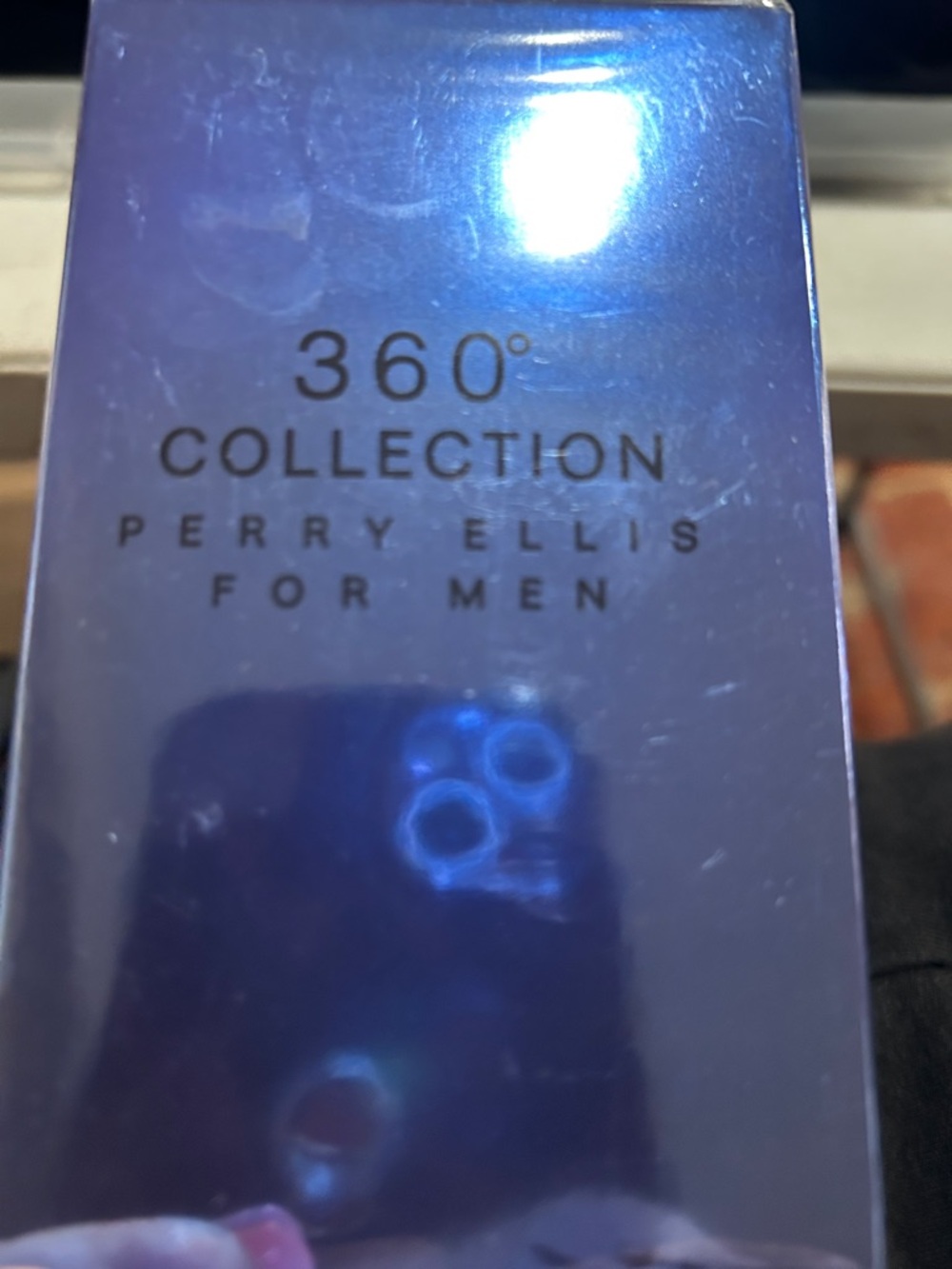 Perry Ellis 360° Collection for Men - Reflective Blue Box